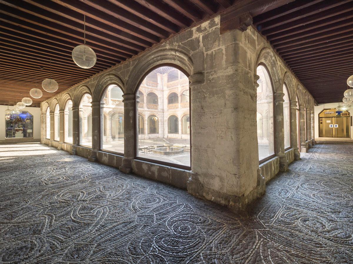 Claustro las Francesas Valladolid vistas del patio