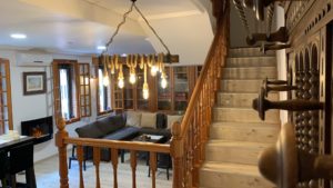 Vista del salón del apartamento